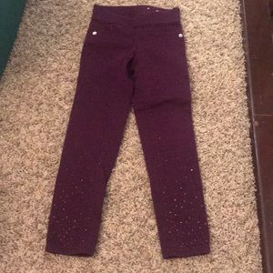 Super cute Justice mid rise legging!